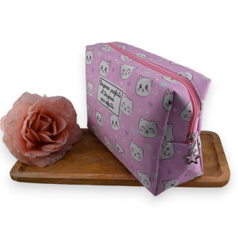 Trousse de toilette rose...