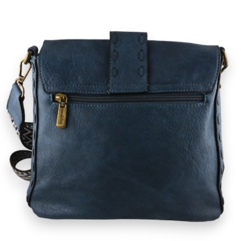 Sac bandoulière bleu jeans