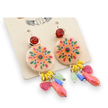 Boucles d'oreille pendante...