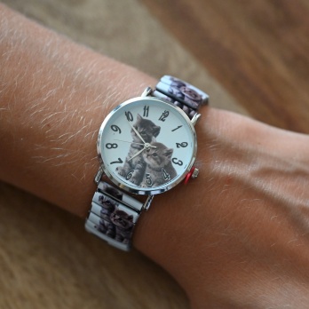 Montre femme élastique...