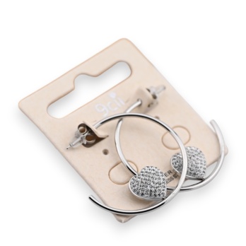 Boucle d'oreille demi...