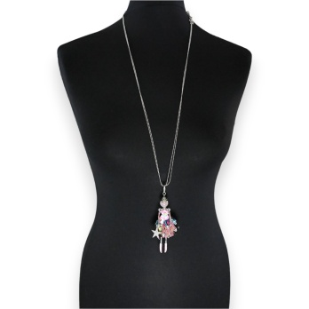 Collier fantaisie long...