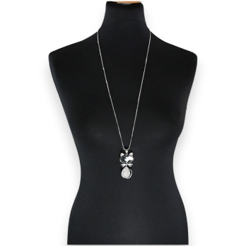 Collier fantaisie long chat...