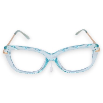 Lunettes bleu turquoise...