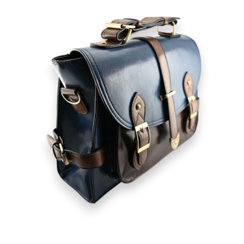 Sac cartable vintage grand...