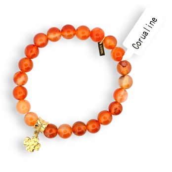 Bracelet perle de cornaline...