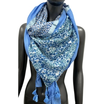 Foulard carré patchwork...