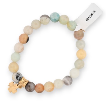 Bracelet Amazonite charm...