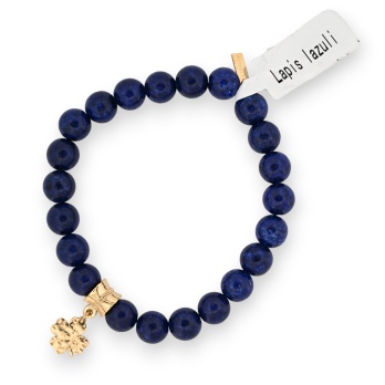 Bracelet Lapis Lazuli charm...