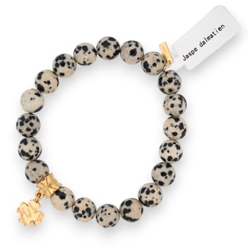 Bracelet Jaspe Dalmatien...