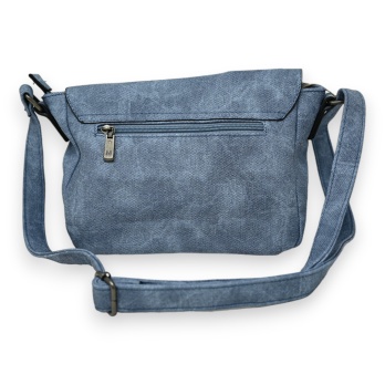 Sac cartable bleu jeans