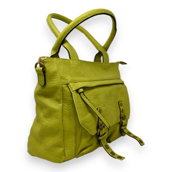 Sac à main chic vert anis