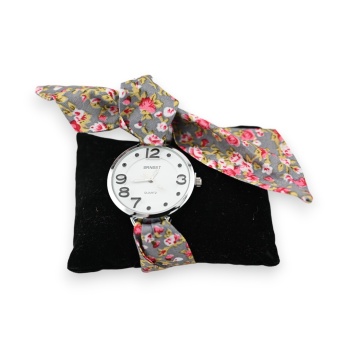 Montre bracelet tissu liberty