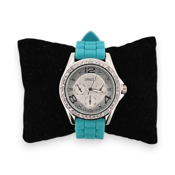 Montre silicone Ernest bleu...