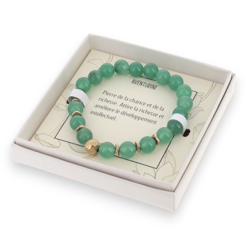 bracelet aventurine avec...