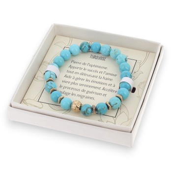 bracelet turquoise...