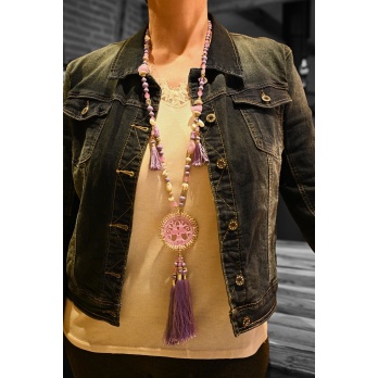 Collier sautoir fantaisie...