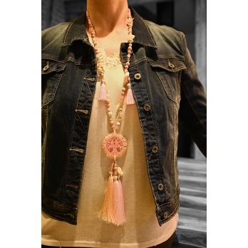 Collier sautoir fantaisie...