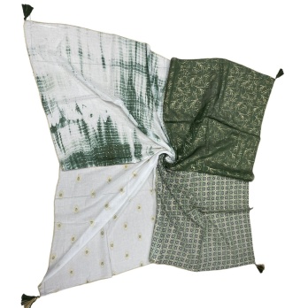 Foulard 4 faces patchwork...