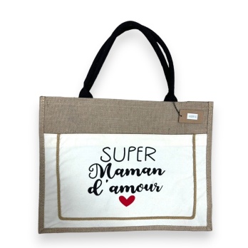 Sac cabas toile de jute...