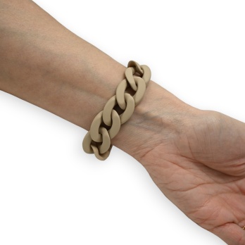 Bracelet taupe grosse...