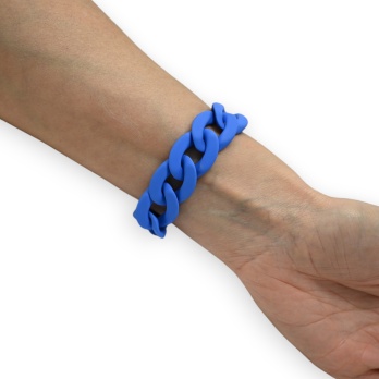 Bracelet bleu roi grosse...