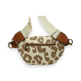 Sac banane safari marron