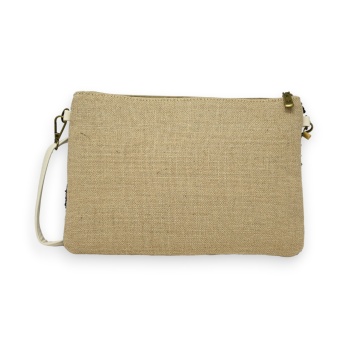 Sac pochette broderie tissu...