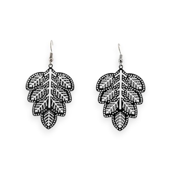 Boucles d'oreilles feuilles...