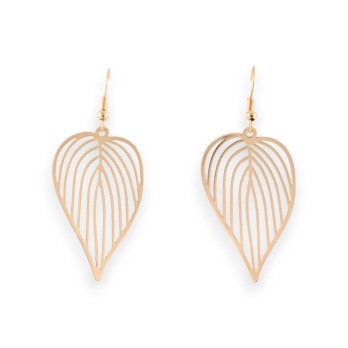 Boucles d'oreilles feuilles...