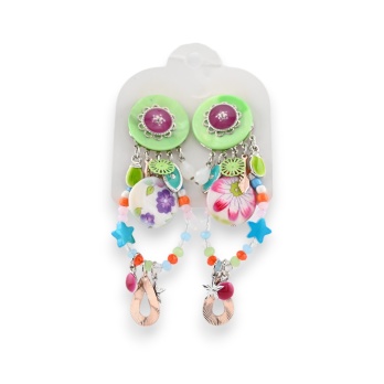 Boucles d'oreilles clip en...