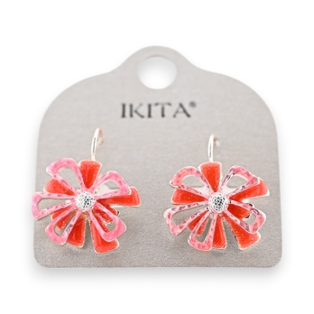 Boucles d'oreilles fleur...