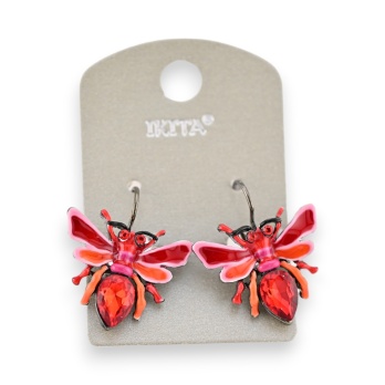 Boucles d'oreilles insecte...