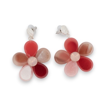 Boucles d'oreilles fleurs...