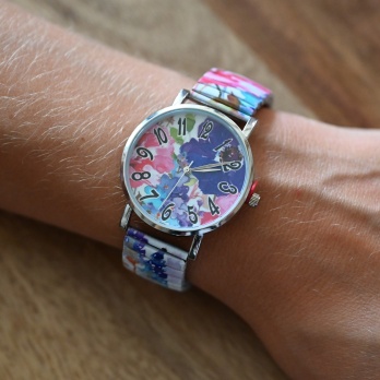 Montre femme peinture...