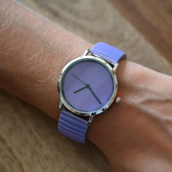 Montre Ernest couleur lilas...