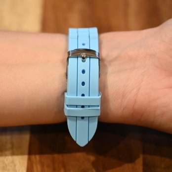 Montre Ernest silicone bleu...