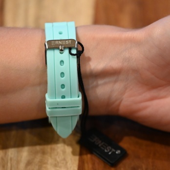 Montre Ernest silicone vert...