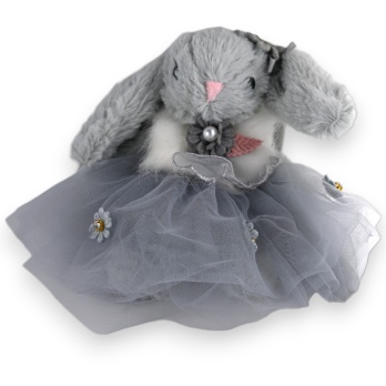 Porte-clés lapin shabby...