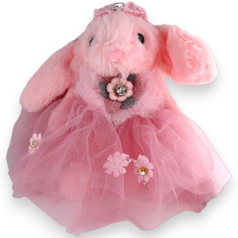 Porte-clés lapin shabby...