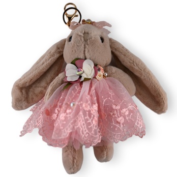 Porte clés lapin shabby...