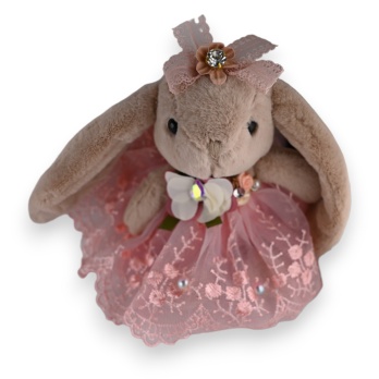 Porte clés lapin shabby...