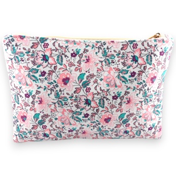 Pochette AMOUR coton fleurs...