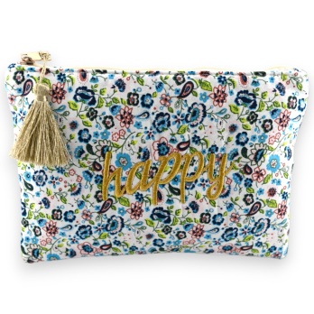 Pochette HAPPY liberty bleu...